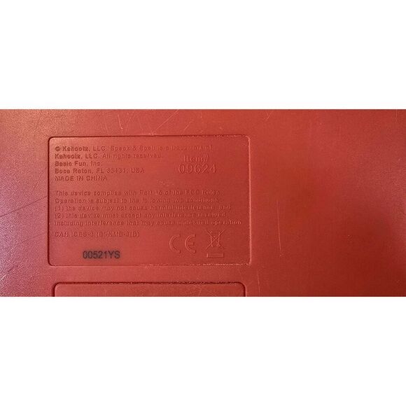 Speak & Spell Handheld Electronic Learning Game System Retro Kahootz Toy #B14 - Picture 5 of 9